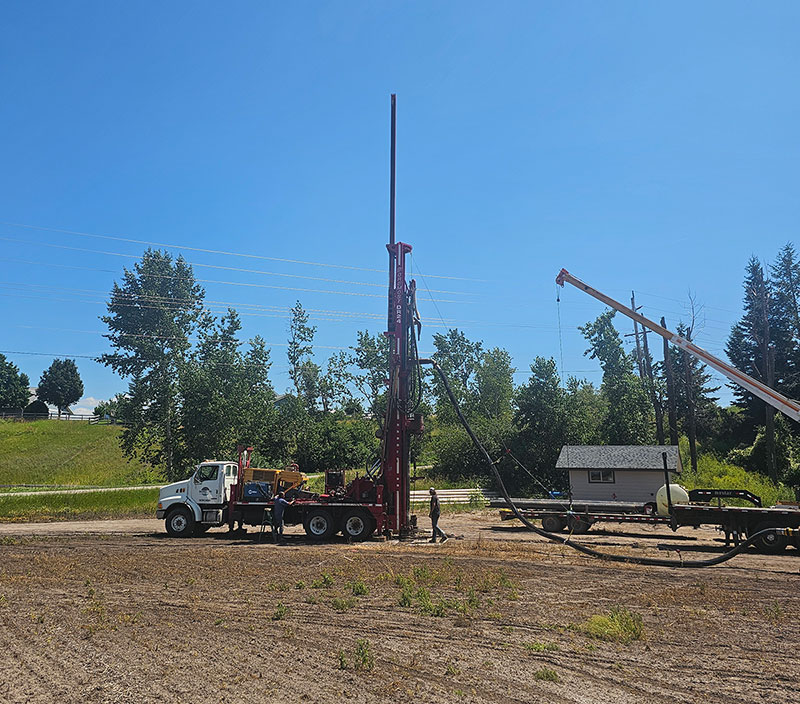 water well drilling rig