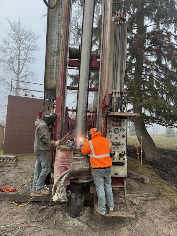 water well drilling rig